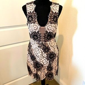 BCBGMaxazria Lace Party Dress